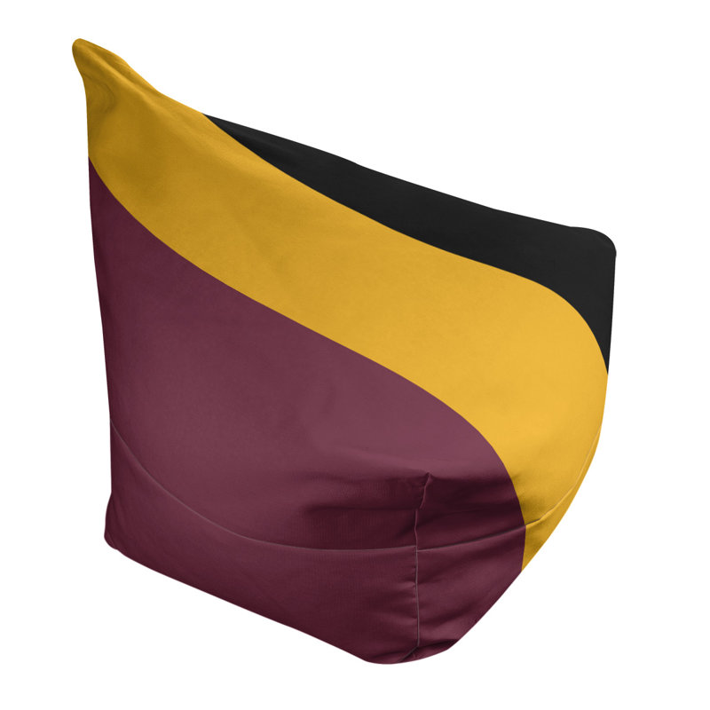 Housse de sac de pois standard Utah, Vin / or / noir, 2 po x 38 po x 42 po