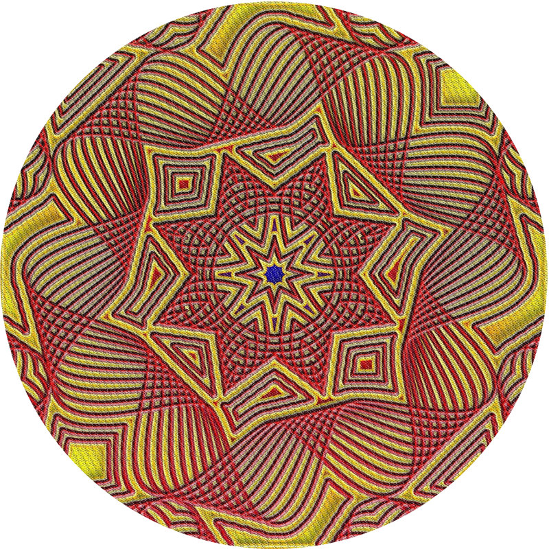 Indoor Rug, Round 5'