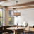 19.68" Hand Woven Bohemian Rattan Pendant Chandelier
