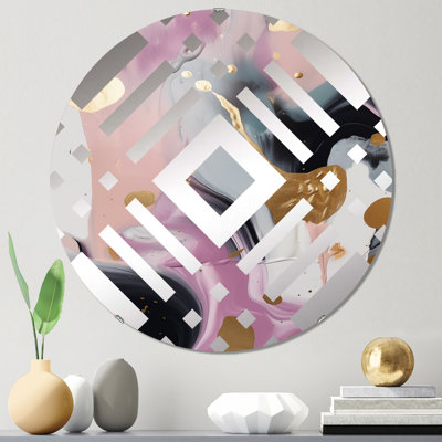 Graymont - Miroir décoratif diamant