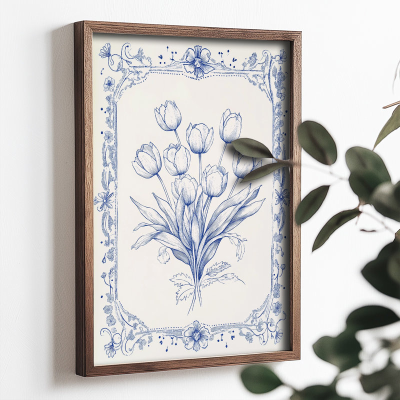 Stunning Decorative Framed MDF Painting, 13.8 x 18.5 x 0.8 inches | 100% MDF with 3 mm Thickness, Elegant Pine Wood Frame | UV Printed Artwork for Home Decor, Perfect for Living Room & Bedroom Accent