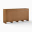 Armoire d'entrée minimaliste à arche rétro-1277243457