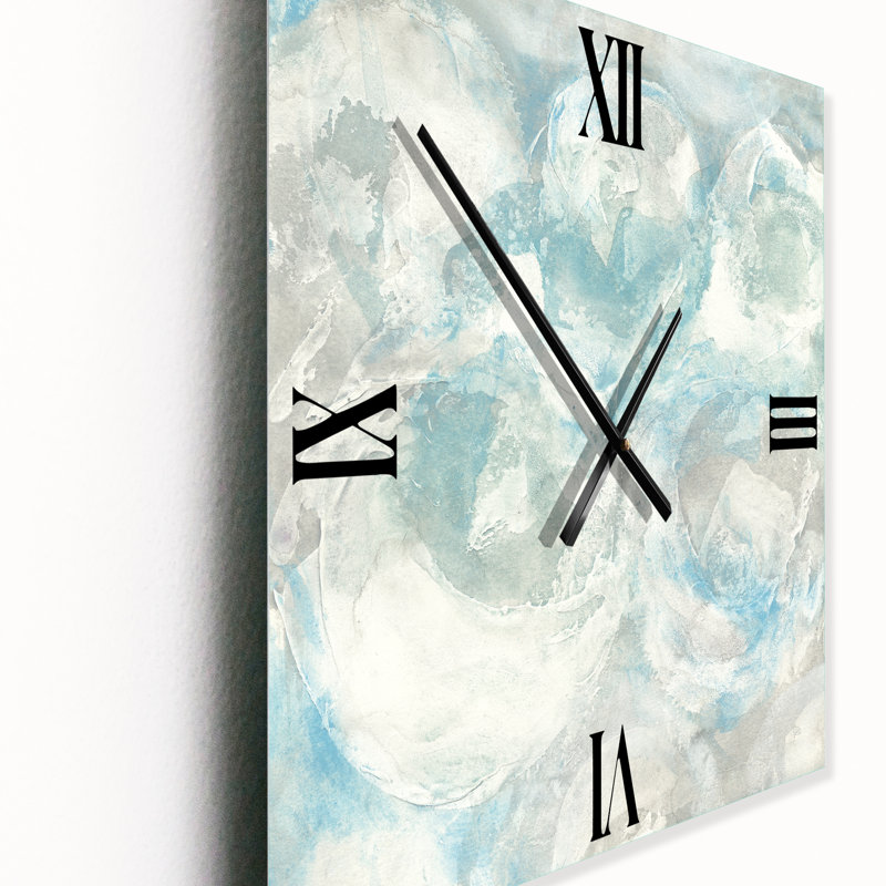 Horloge murale Pale Blue Shade III, Petit