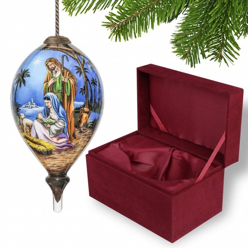 Ornement faîteau de Noël Sainte Famille