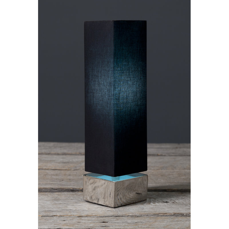 Covet Metal Table Lamp, Turquoise