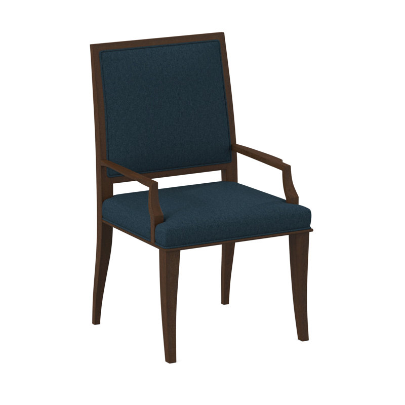 Chaise avec accoudoirs Princeton, Noyer américain, Margaret Lagoon