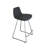 Pera Upholstered Counter Stool with Metal Frame-44775851