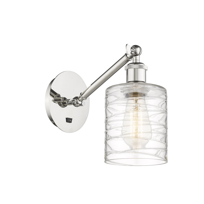 Shauna Armed Sconce, Incandescent, Polished Nickel