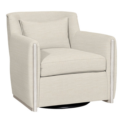 Fauteuil pivotant rembourré Thom Filicia Home