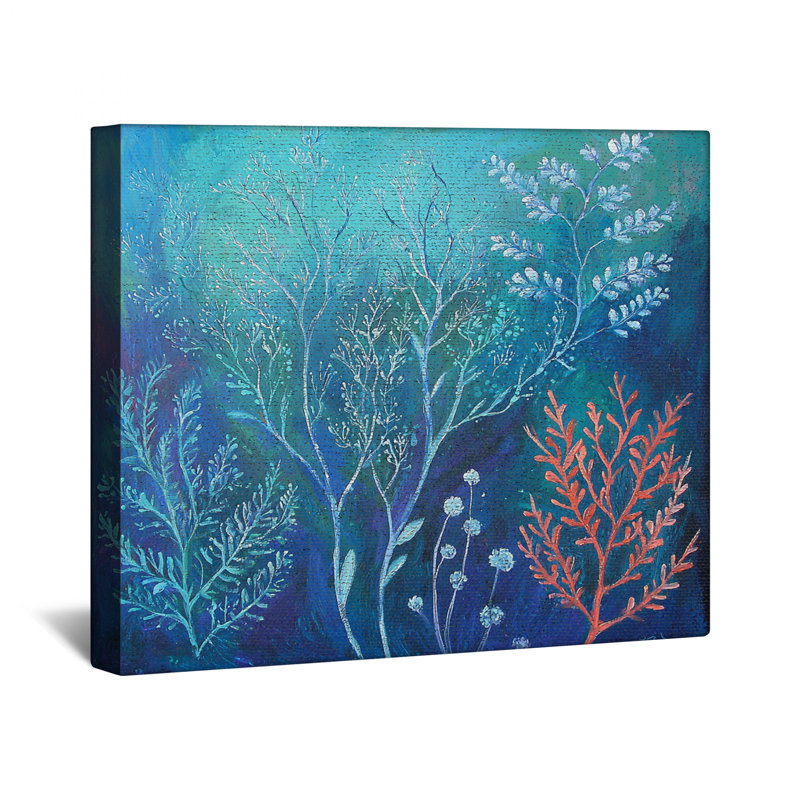 Toile de galerie botanique - décoration murale nature en plusieurs tailles, 12 x 12 pouces