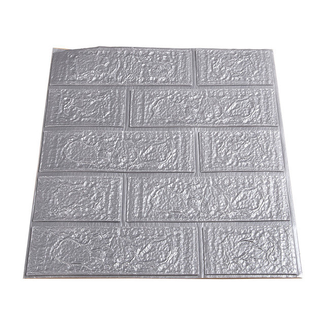 38.5m x 35cm Tile, Silver/Grey