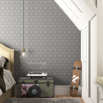 Albright Peel & Stick Geometric Roll