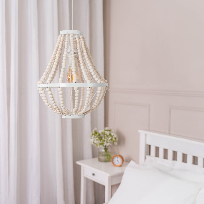 36.5 cm H Empire Pendant Shade in White