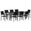 8 - Person Patio Dining Set Rectangular Table