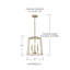 Lustre géométrique à 4 lumières Thea-1164860375-1164860379