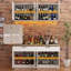 Armoire de garage fendue avec tiroir