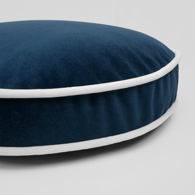Posh Circle Pillow, Royal