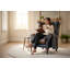 1 Seater Genuine Leather Loveseat-785289299-785289298