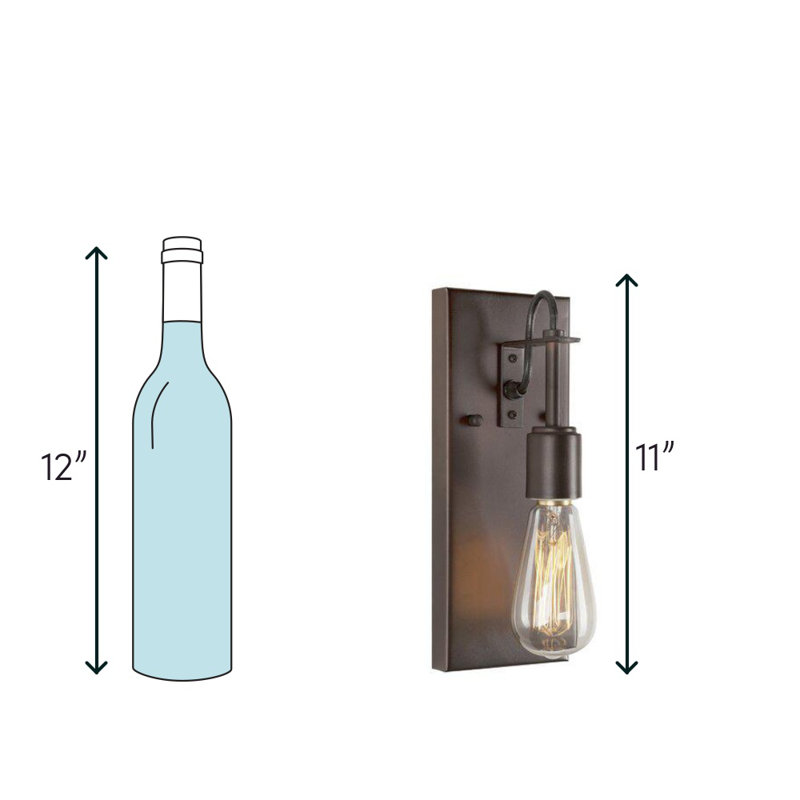 Josy Armed Sconce, Antique Bronze