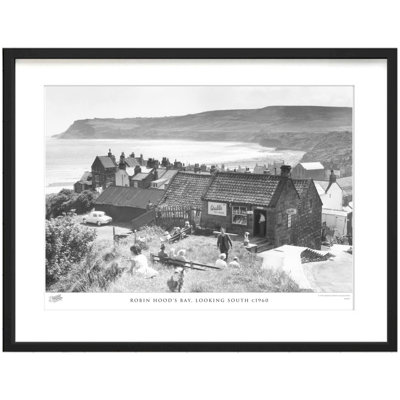 Robin Hood's Bay, Looking South C1960 1 Piece Single Picture Frame Wall Art