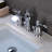 2-handle Bathroom Faucet with Drain Assembly-99868188