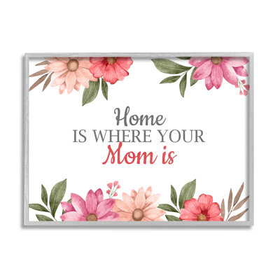 " Floral Where Mom Is "