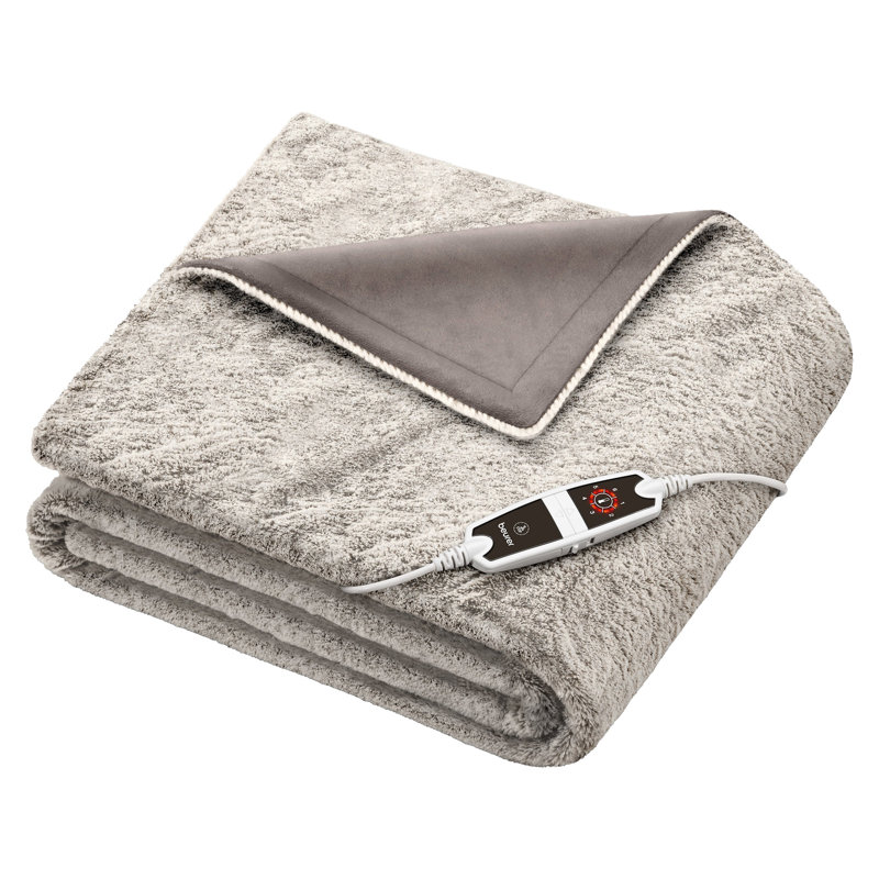 Beurer XXL Cosy Heated Throw 200x150cm, Grey