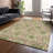 Cederick Washable Damask Indoor / Outdoor Rug-109570734