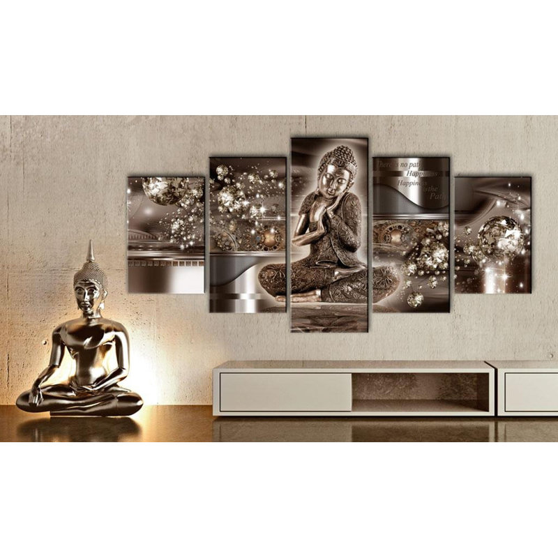 " Inner Harmony " 5 - Pieces, 40" H x 80" W x 1" D