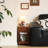 Solid Wood End Table with Wheels-1327575985