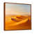Brown Floater Framed
