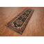 Navy Blue Traditional Indian Runner Rug 3x10