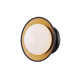 Jason Single Light Glass Flush Mount