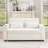61.4" Pull-Out Sofa Bed Convertible Couch Loveseat Sofa Sleeper Sofa With Adjustable Backrest For Living Room-515734524