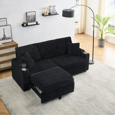 80-Inch Two-In-One Folding Sofa