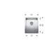 Quatrus R0 22" L x 18" W Undermount Kitchen Sink-89005447