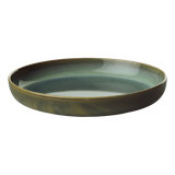 Villeroy & Boch Crafted Breeze Deep Plate/Pasta Bowl, 8.5 in, 27 oz, Premium Porcelain, Grey Blue