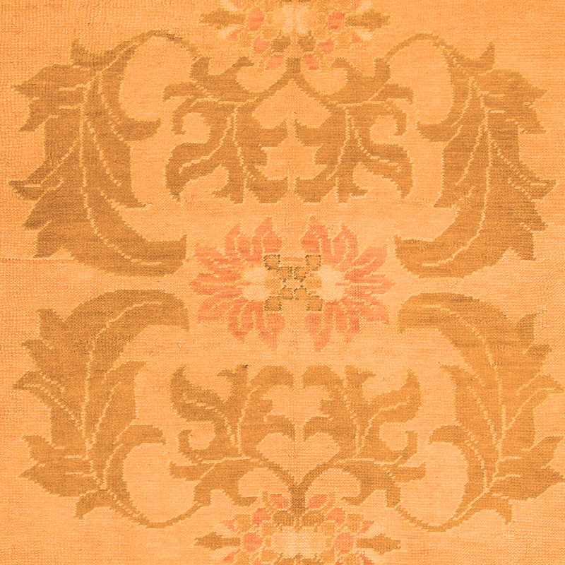 Macheal Chenille Floral Indoor Rug, Square 7'