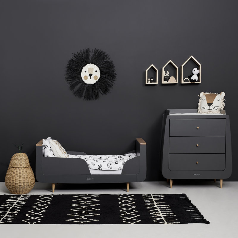 Toddler Rails, Black/Natural