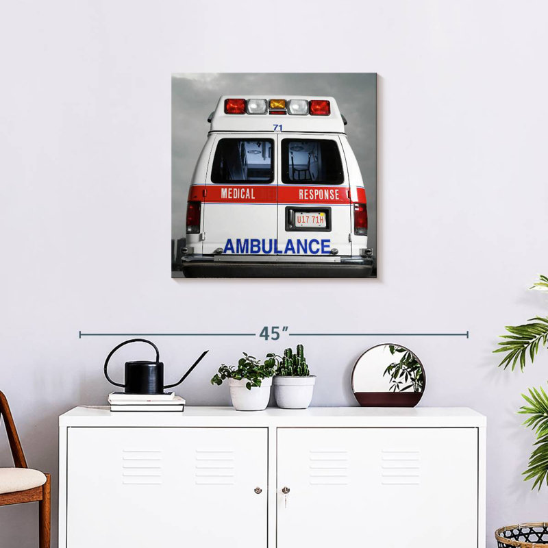 Mehar Medical Response Ambulance, 24" H x 24" W