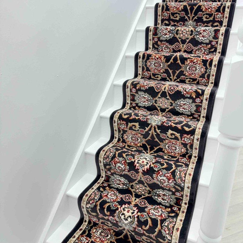 Stair Runner Damask Area Rug, Stair Runner 66 x 660 cm