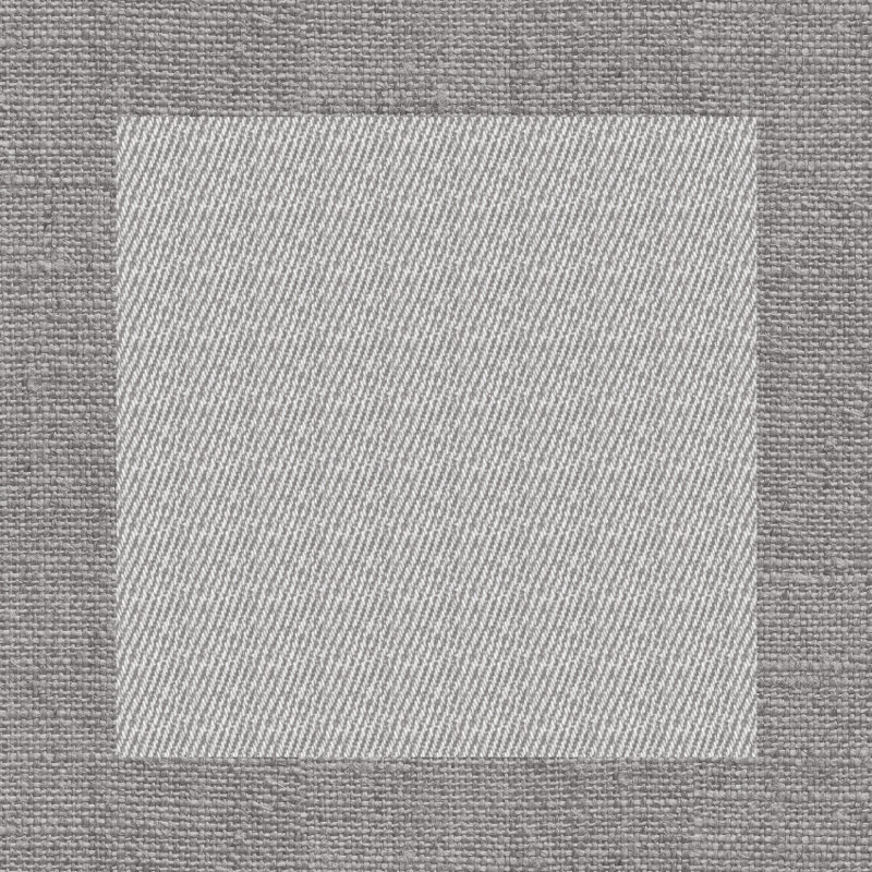 Born Gray Easy to Clean Vinyl Mat, Rectangle 6' x 9'