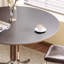 Black Round Sintered Stone Dining table-710649151