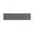 19.68'' Concrete Vessel Rectangular Modern Dark Gray with Patterns Bathroom Sink