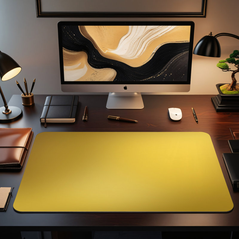 Polyester Desk Pad, 23.6x13.8