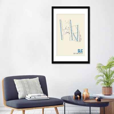 «Lake Lake City», impression sur toile