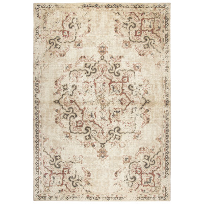 Esmeyer Wool Oriental Indoor Rug
