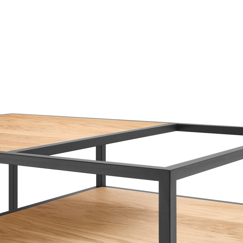 Yunisber Frame Coffee Table, Anthracite