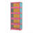 Happy Color, 20" Side Wide Folding Storage Cabinet Collapsible Storage Bins With Magnetic Door, Plastic Storage Cabinet With Wheels-608457793
