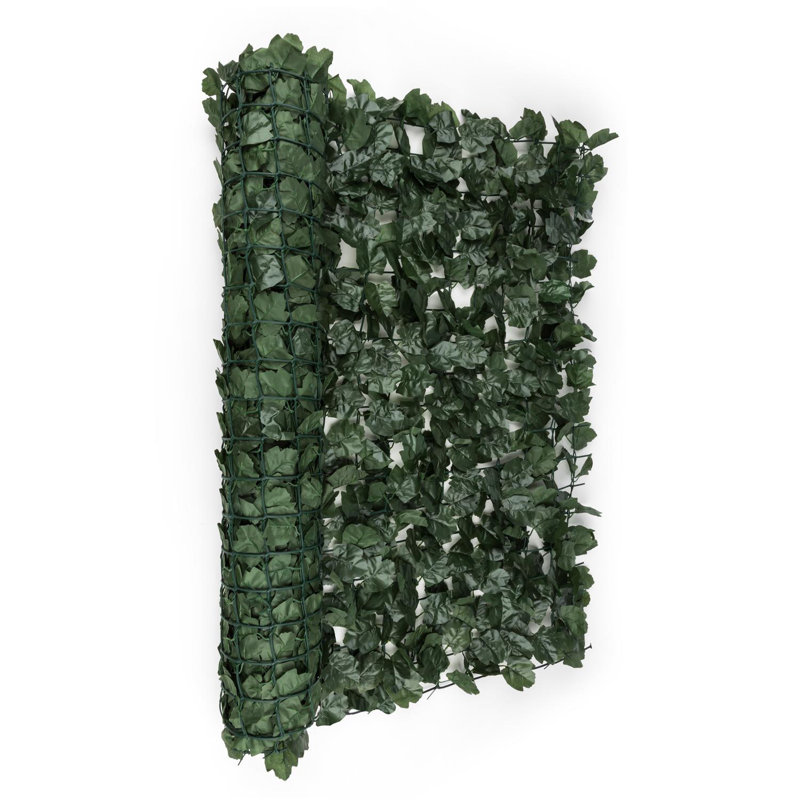 Ivy Balcony Privacy Fence Panel, Dark Green, 300cm x 150cm